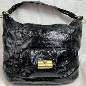 Vintage Coach G1076-16014 Kristen HOBO Satchel- Black, ORIGINAL DUST COV…